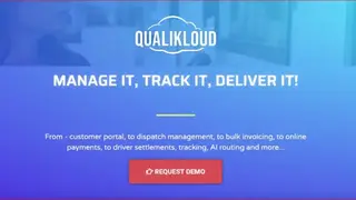 Qualikom Courier Custom Solution screenshot