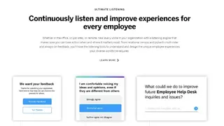Qualtrics EmployeeXM screenshot