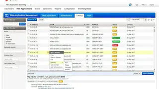 Qualys Web Application Scanning screenshot