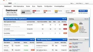 Qualys Web Application Scanning screenshot