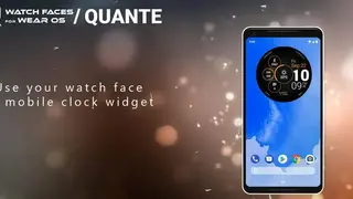 Quante Watch Face & Clock Widget screenshot
