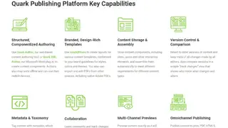 Quark Publishing Platform screenshot