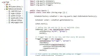 Quartz Scheduler screenshot