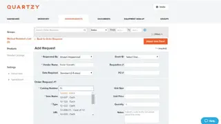 Quartzy screenshot