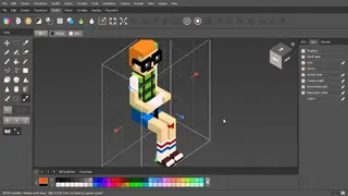 Qubicle Voxel Editor screenshot