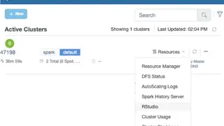 Qubole screenshot