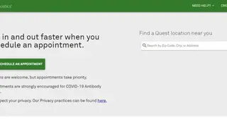 Quest Diagnostics screenshot