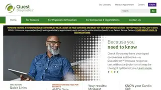 Quest Diagnostics screenshot