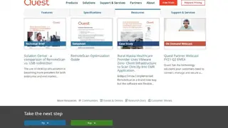 Quest RemoteScan Enterprise screenshot