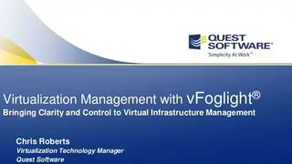 Quest Virtualization Management screenshot