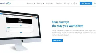 QuestionPro screenshot