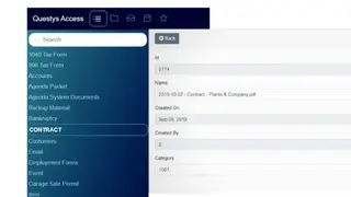 Questys screenshot