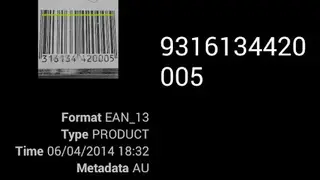 Quick Barcode Scanner screenshot