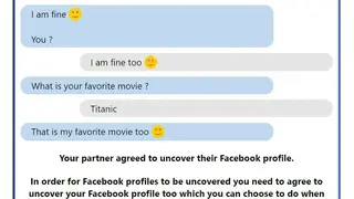 Quick Blind Chat screenshot