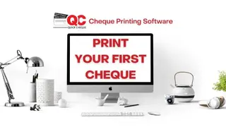Quick Cheque screenshot