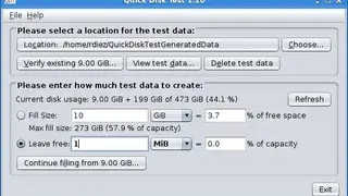Quick Disk Test screenshot