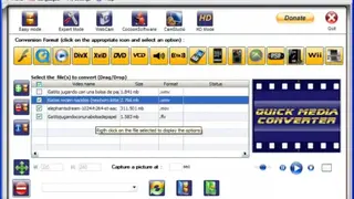 Quick Media Converter screenshot