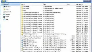 Quick Search screenshot