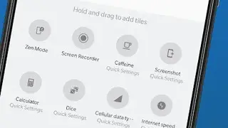 Quick Settings screenshot