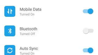 Quick Settings Plugin screenshot