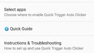 Quick Trigger Auto Clicker screenshot