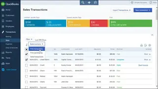 QuickBooks Online screenshot