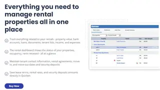 Quicken Home & Business screenshot