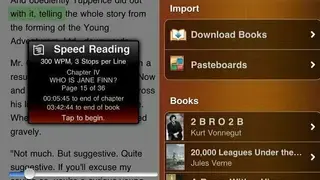 Quickreader screenshot