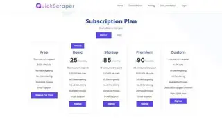 QuickScraper screenshot