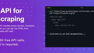 QuickScraper screenshot