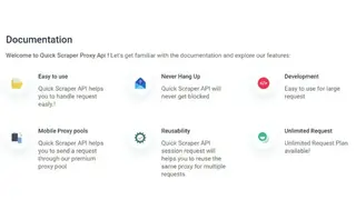 QuickScraper screenshot