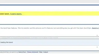 QuickTopic screenshot