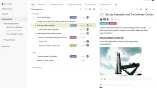 Quire screenshot