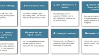 QuizCV Online Exam Platform screenshot