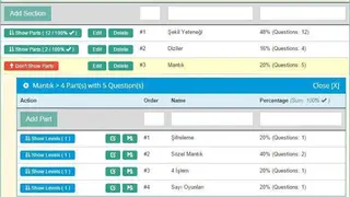 QuizCV Online Exam Platform screenshot