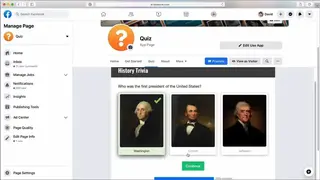 Quizzes for Pages screenshot