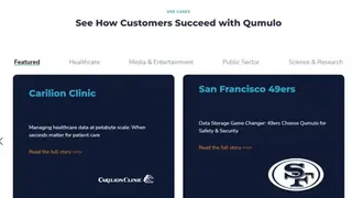 Qumulo File Data Platform screenshot