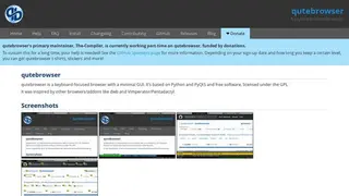 Qutebrowser screenshot