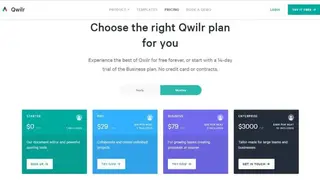 Qwilr screenshot