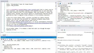 R (programming language) screenshot