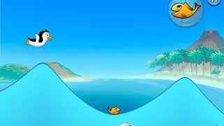 Racing Penguin: Slide and Fly! screenshot