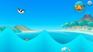Racing Penguin: Slide and Fly! screenshot