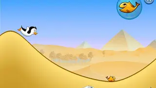 Racing Penguin: Slide and Fly! screenshot