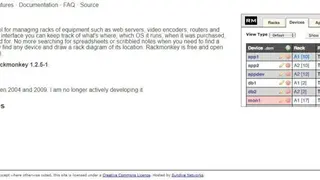 RackMonkey screenshot