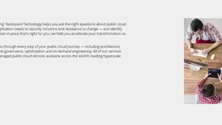 Rackspace Public Cloud screenshot