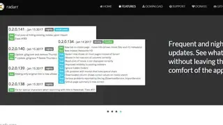 Radarr screenshot