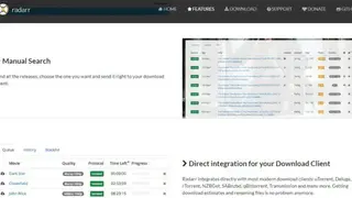 Radarr screenshot