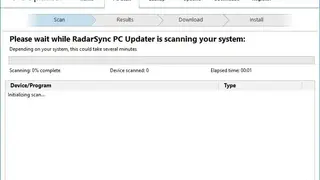 RadarSync screenshot