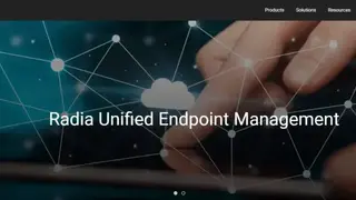 Radia Endpoint Manager screenshot