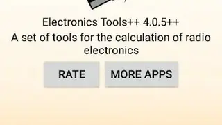 Radio components calculator++ screenshot